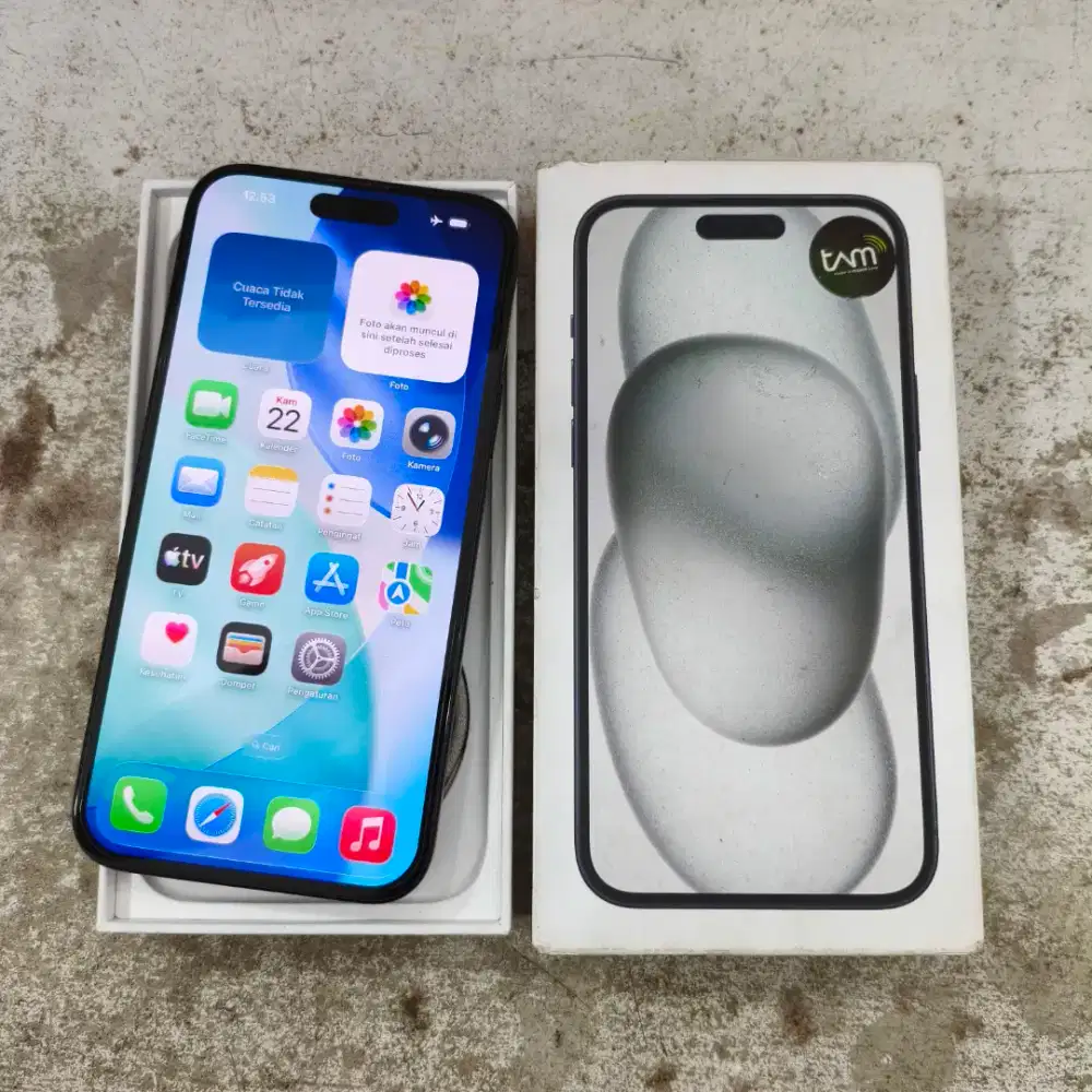 Iphone 15 Plus 256GB Second Garansi Resmi Ibox