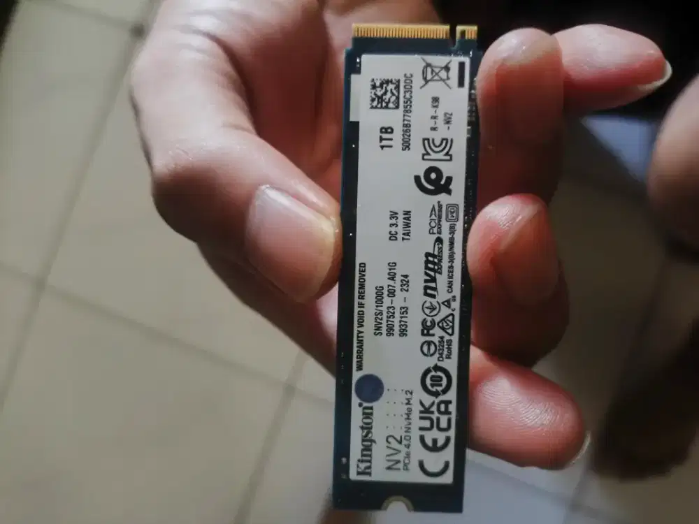 SSD NVME Kingston NV2 gen 4 1TB