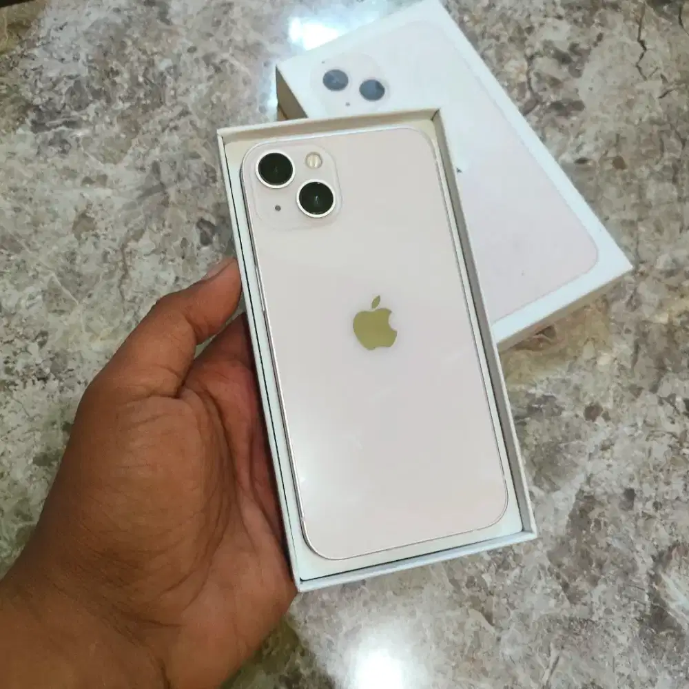 IPHONE 13 128 PINK LENGKAP