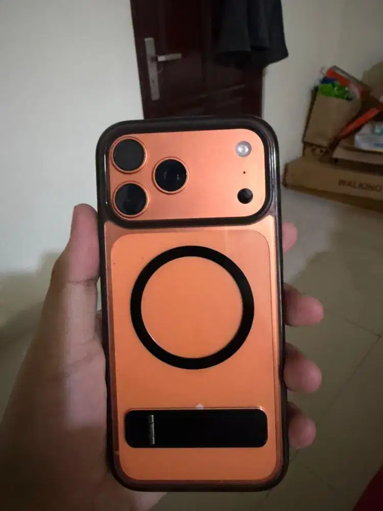 Iphone 17 pro max 256gb ibox cosmic orange garansi november 2026