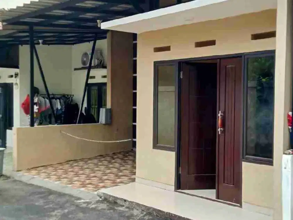 Sisa 1 Unit Siap Huni Allin KPR Bank Manapun Free Canopy dan Keramik Carport