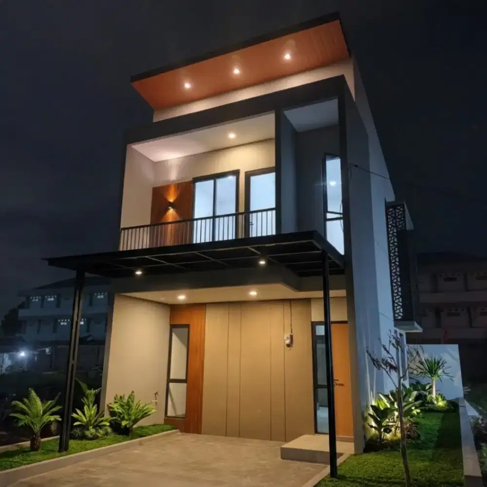 Rumah Modern 3 KM ke stasiun Bekasi dan 5 Menit ke SMB Bekasi