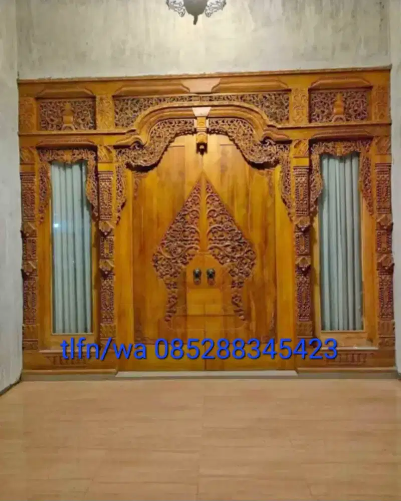 Gebyok Jawa jati