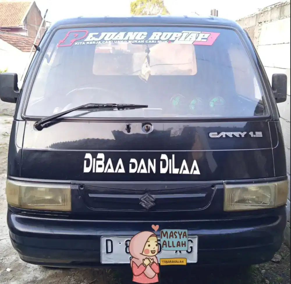 Pickup hitam kuat