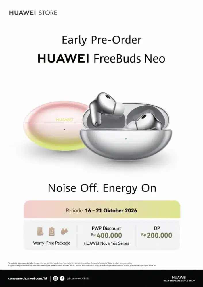 Huawei Freebuds Neo Silver