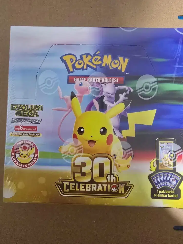 Pokemon Booster Box 30th Celebration Original BNIB Segel