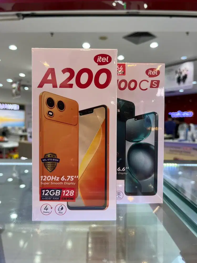 Itel A200 4/128GB, garansi resmi 1th