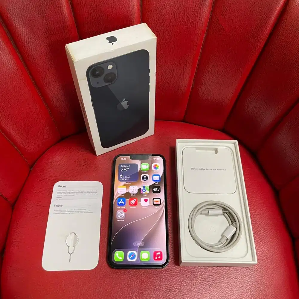 iPhone 13 128gb Midnight iBox Fullset Original