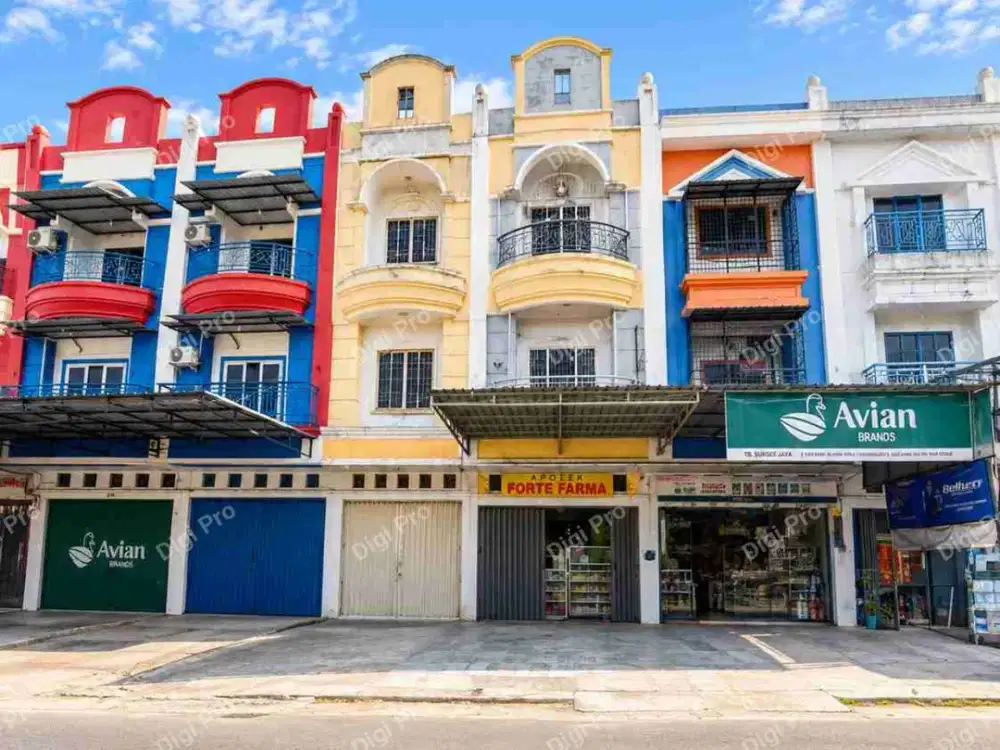 Dijual Ruko 3LT Poros Jl. T. Alang Dekat Cendrawasih. SHM. Dibawah Harga Pasar