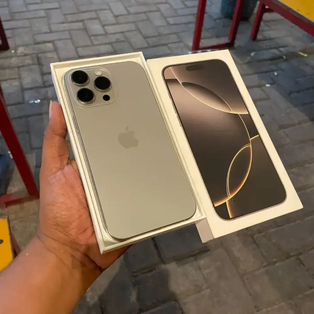 IPHONE 16 PROMAX 256 GB EX IBOX LENGKAP