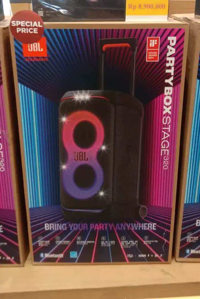 Cicilan Kredit 24 Bulan - Speaker JBL Partybox Stage 120