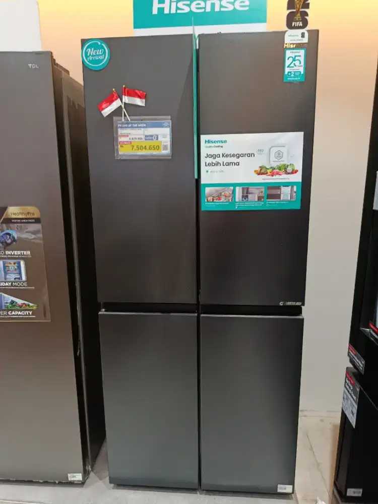 KULKAS 2 PINTU HISENSE 467 L