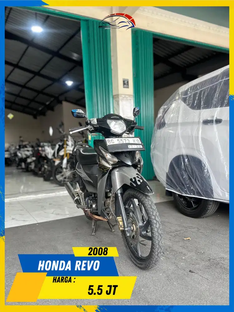 HONDA REVO 2008 PLAT BG MURAH MERIAH BOSKU HIKMAH MOTOR KEPUH MALANG