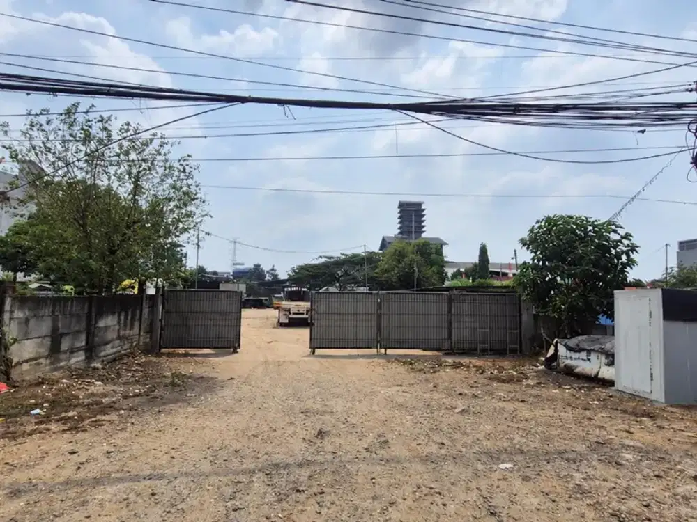 Dijual kavling luas dilokasi strategis cocok untuk gudang atau dibangun ruang usaha,  lokasi strategis di Bekasi