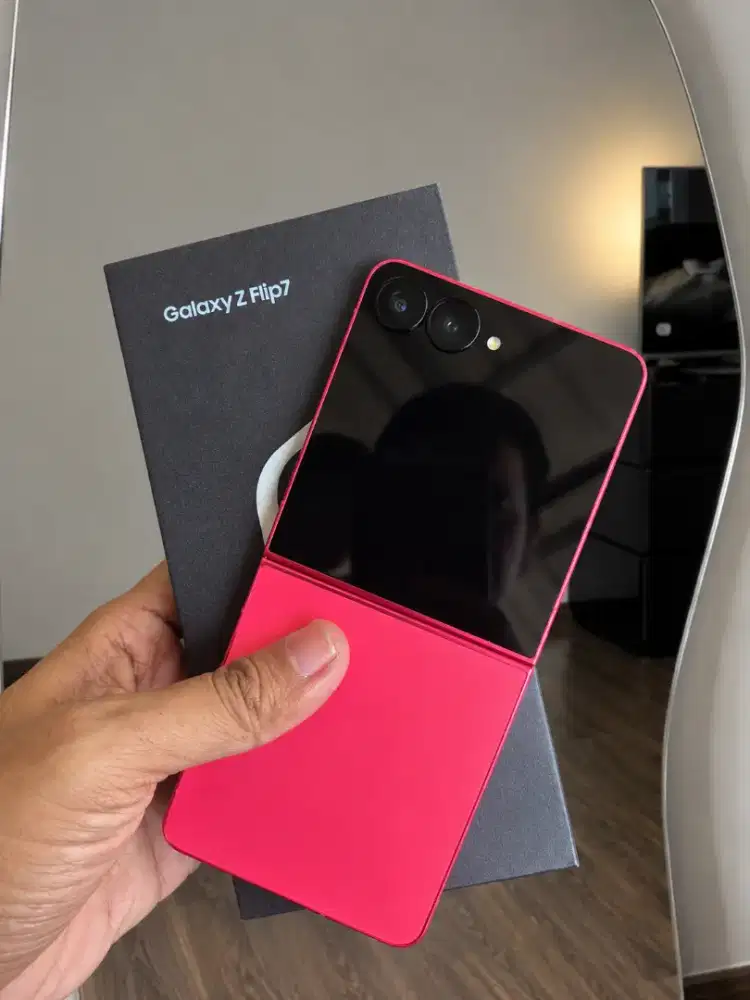 Samsung z flip 7 256GB second lengkap tt bisa