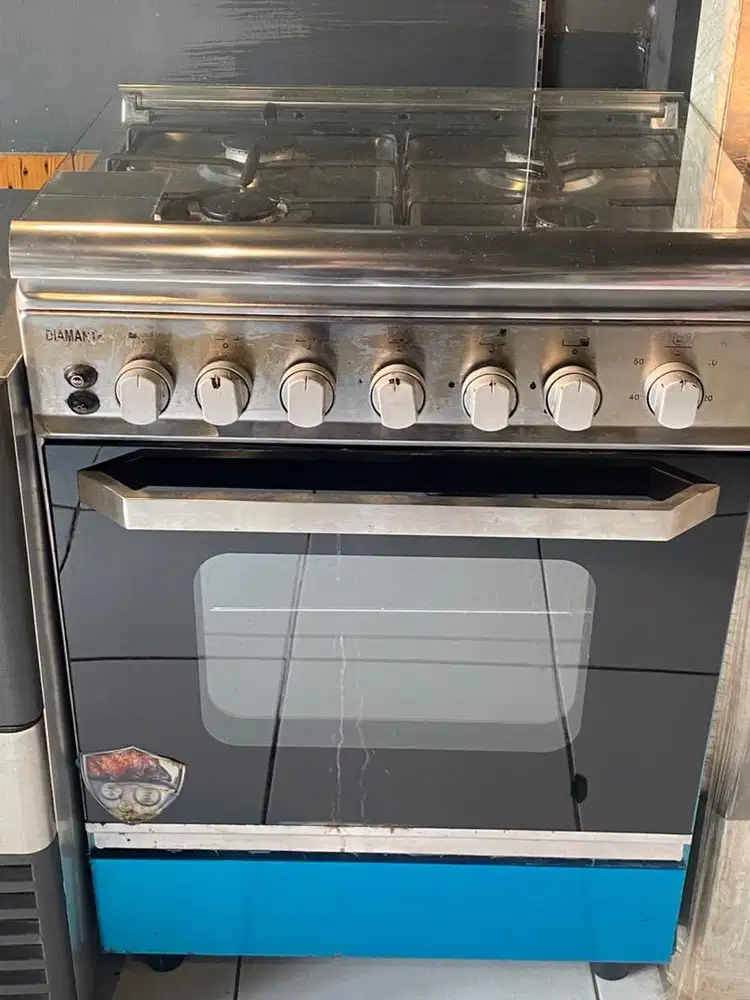 Kompor 4 tungku + oven