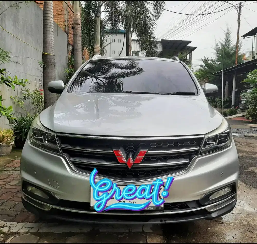 (Antik) Wuling Cortez L Lux Plus 2018 Sunroof Kilometer 89 Ribu