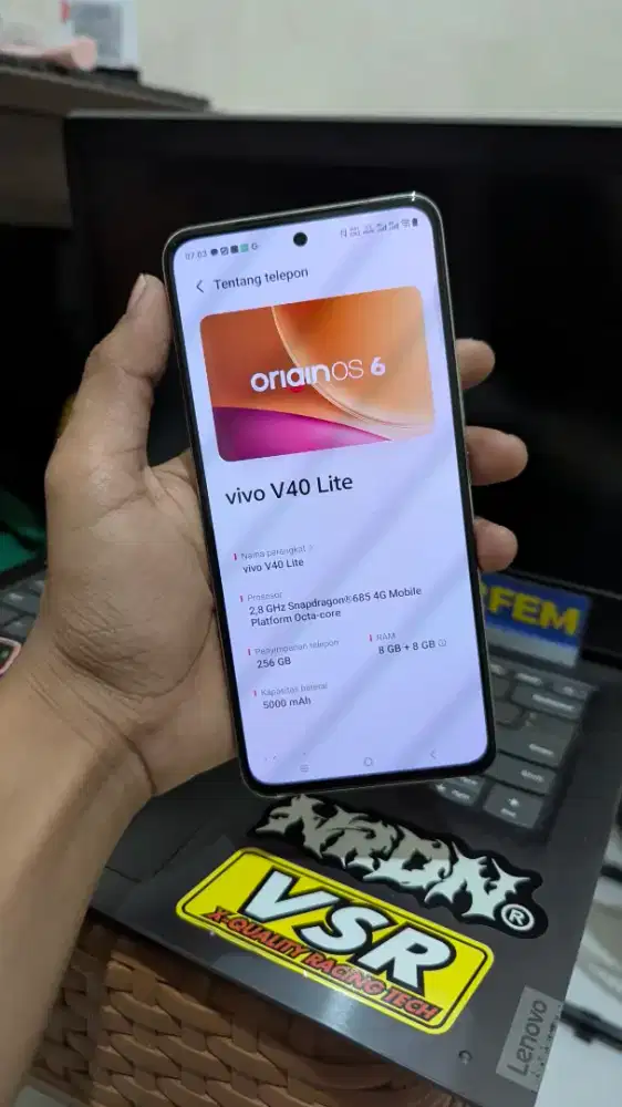 Vivo v40lite 4G 8/256