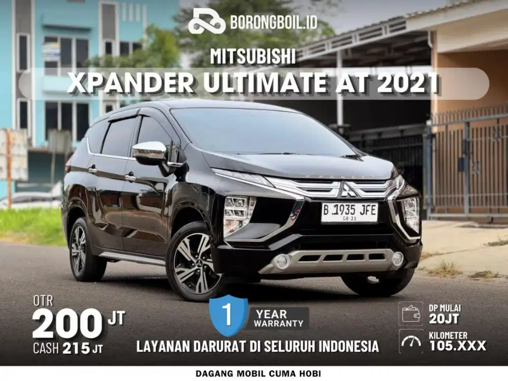 Mitsubishi XPANDER ULTIMATE AT 2021 Hitam