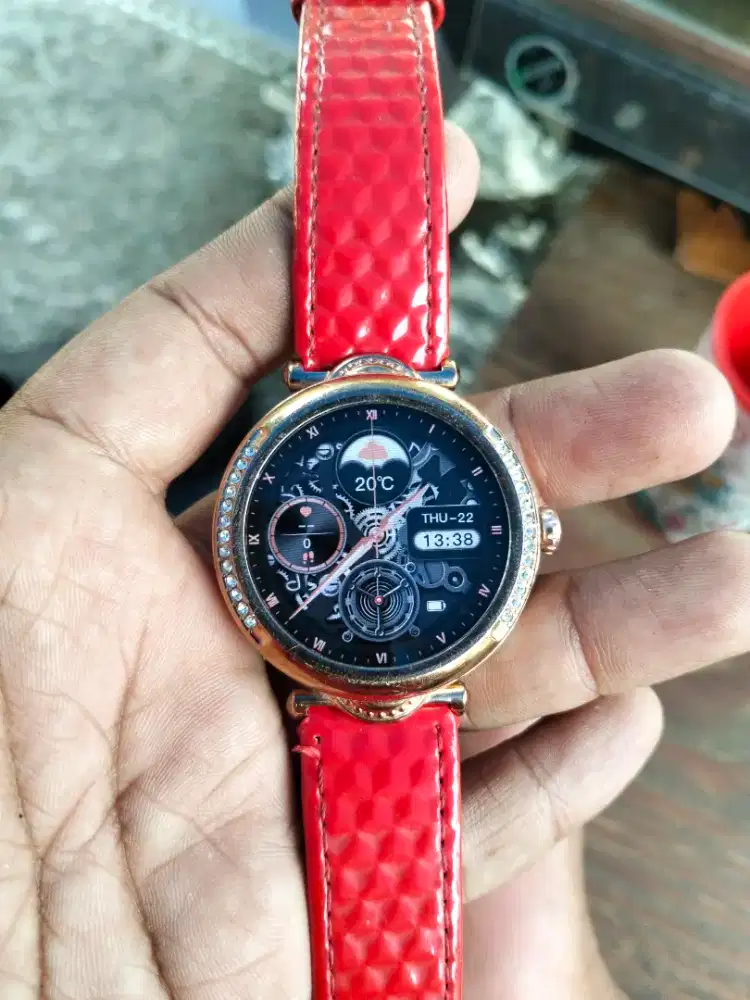 Jam smartwatch wanita merk simbojoy cf32
