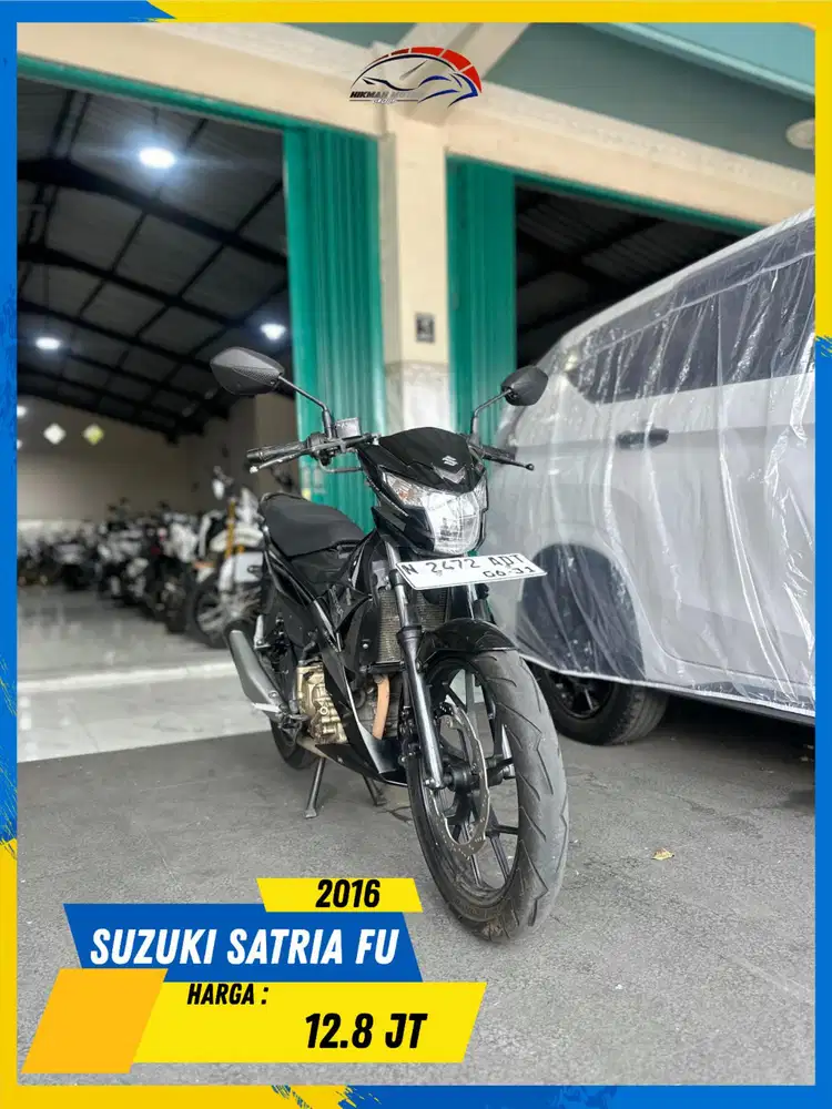 SUZUKI SATRIA FU 2016 NDANG NEGO MASZEHH HIKMAH MOTOR KEPUH MALANG