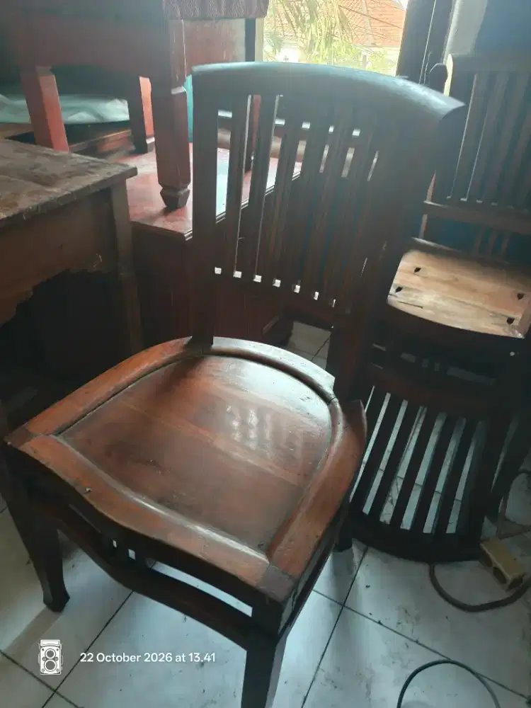 Kursi Kayu Jati Antik Antique