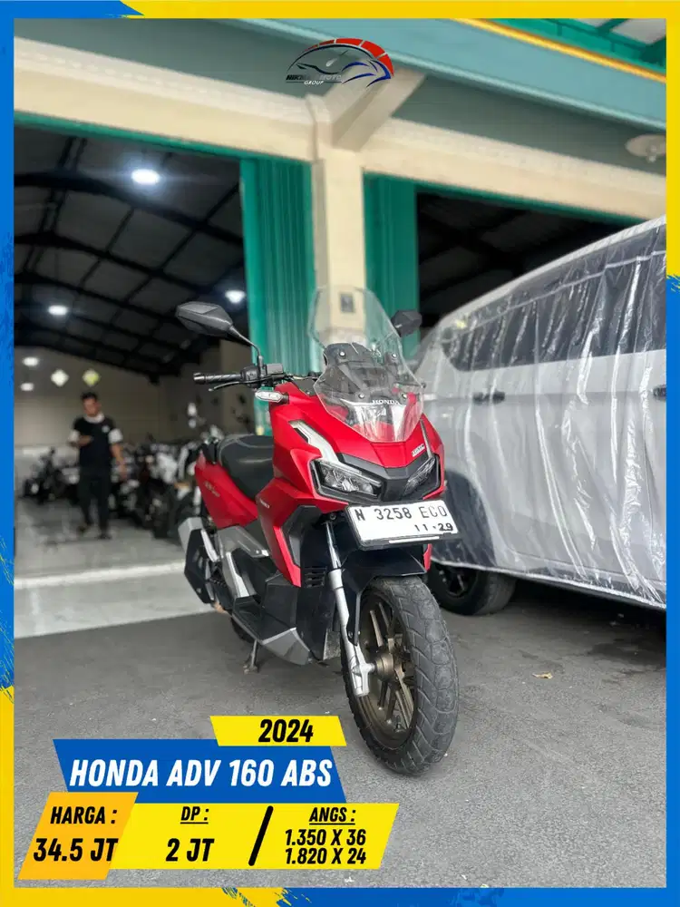 HONDA ADV 160 ABS 2024 GASSKEUN BOSSKU HIKMAH MOTOR KEPUH MALANG