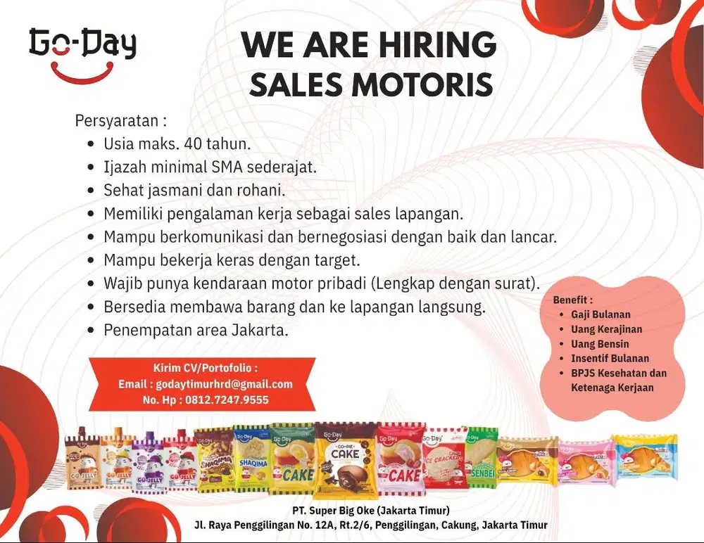 Sales Motoris (Lapangan)