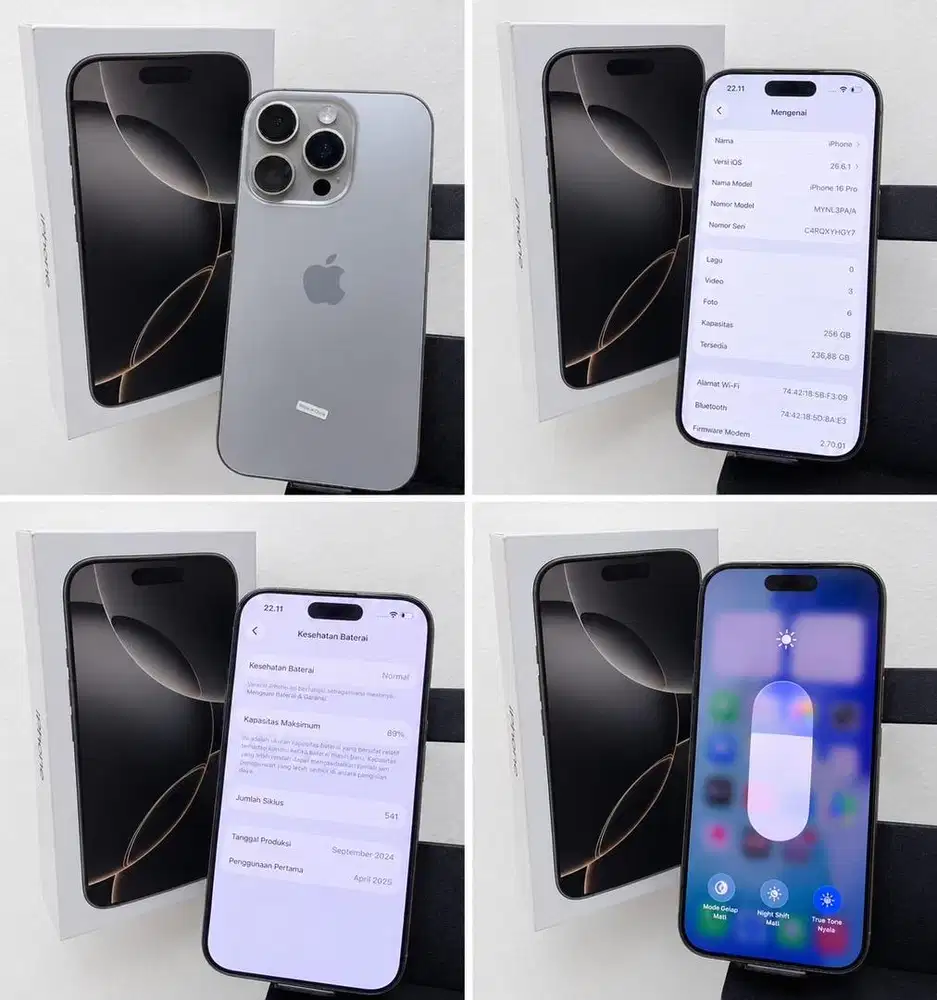 Second Like New iPhone 16 Pro iBox 256 Gb