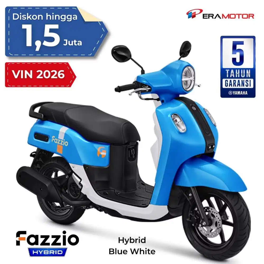 FAZZIO HYBRID 2026 DP 500 CC 0%