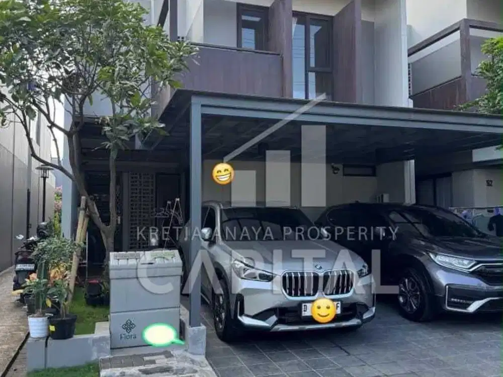 RUMAH CANTIK DAN ASRI 2 LANTAI TYPE FREYA CLUSTER FLORA SUMMARECON