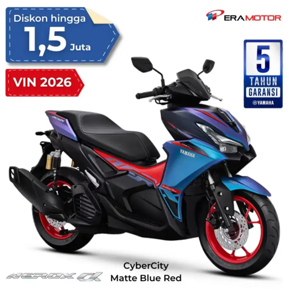 AEROX 155 2026 DP 800 CASH / KREDIT ALISTA