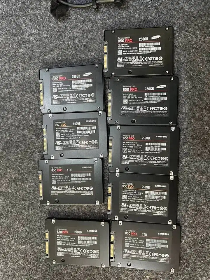 SSD SAMSUNG PRO RAM DDR3 DDR4 DDR5 HDD WD RED BLUE