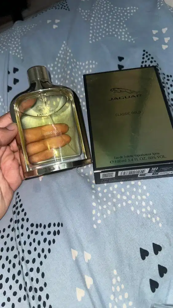 Parfum Jaguar classic gold original with box
