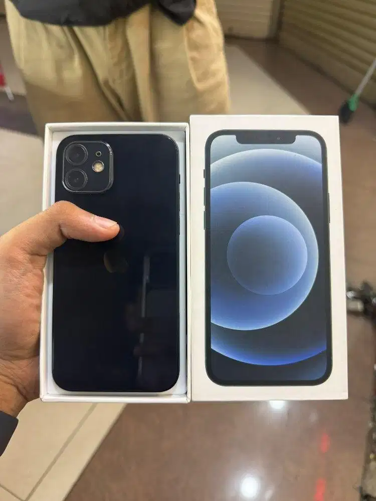 iPhone 12 128 Gb Hitam Ex iBox