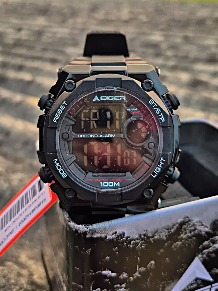 Jam Tangan EIGER LCD 1.0 • 100% NEW ORIGINAL •