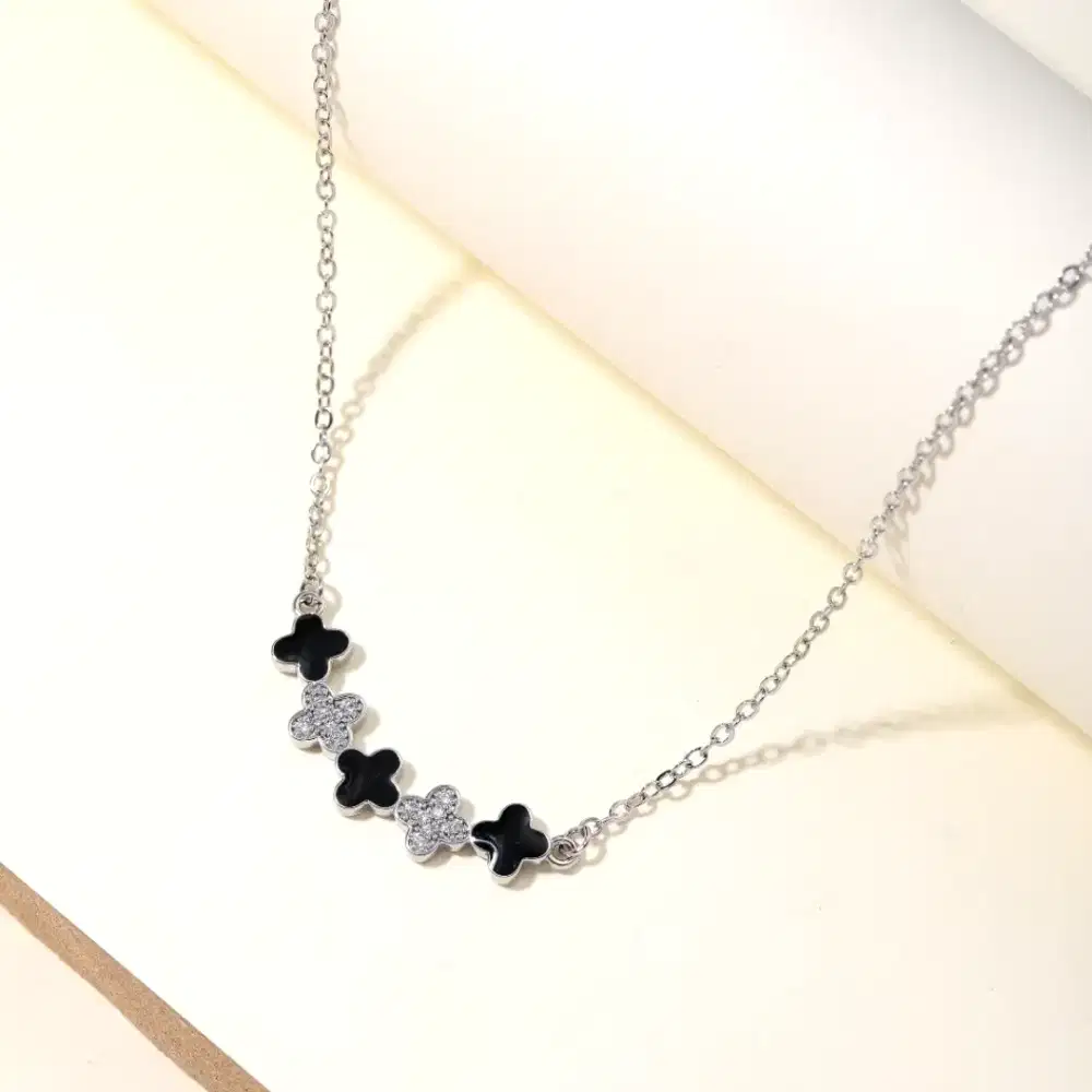 Kalung wanita perhiasan titanium terbaru