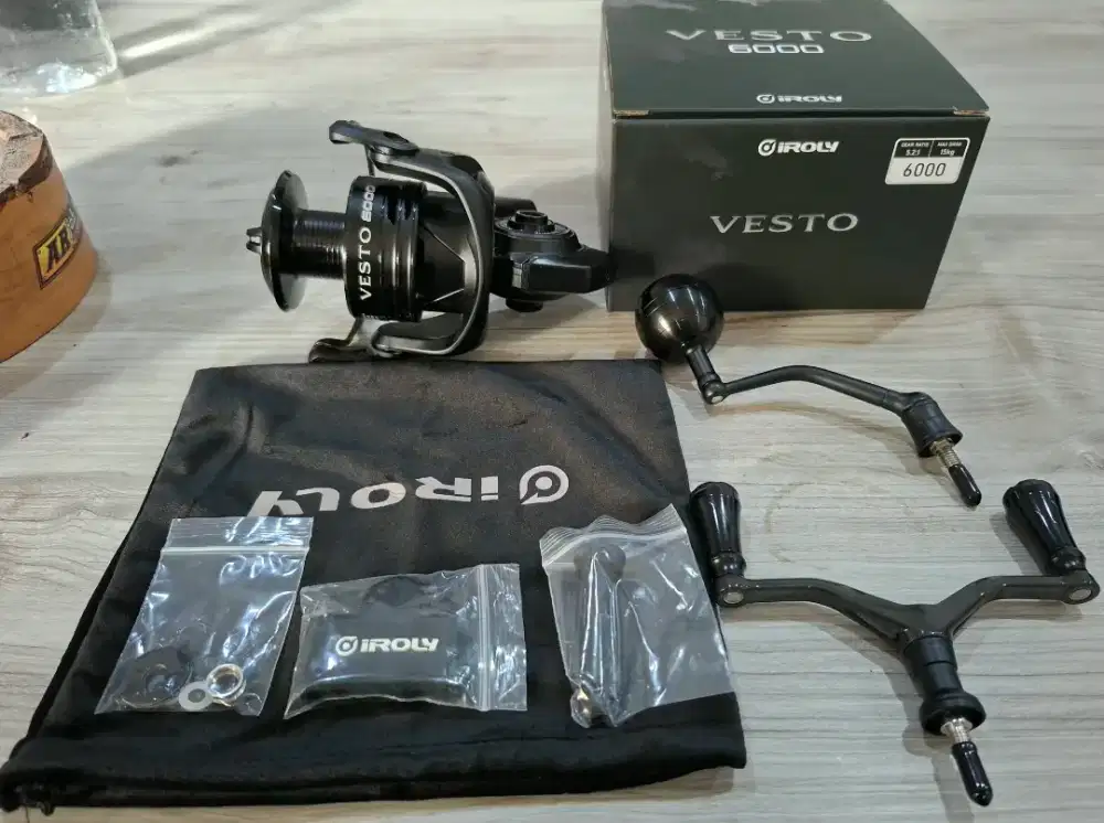 Reel Pancing Iroly Vesto 6000