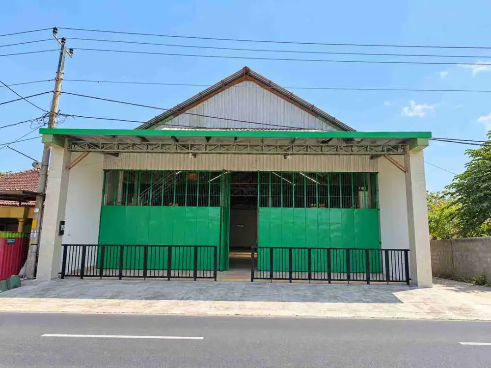 Gudang Siap Huni Jalan raya karanganyar lokasi Gaum