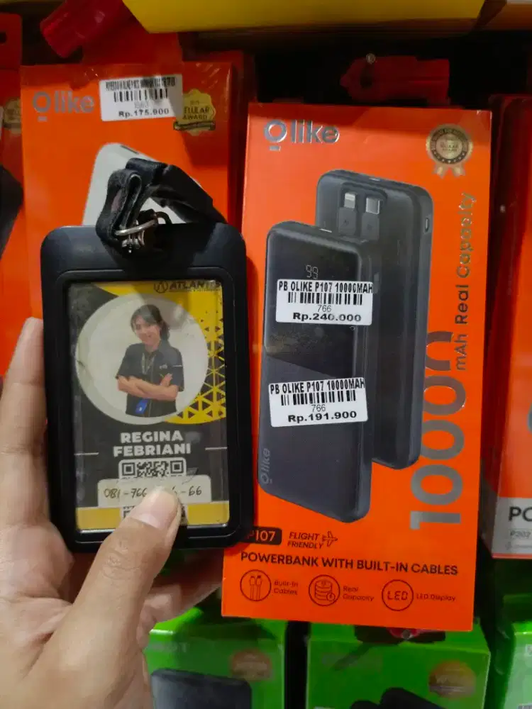 PB OLIKE P107 10.000MAH
 | ATLANTIS DAHSYAT