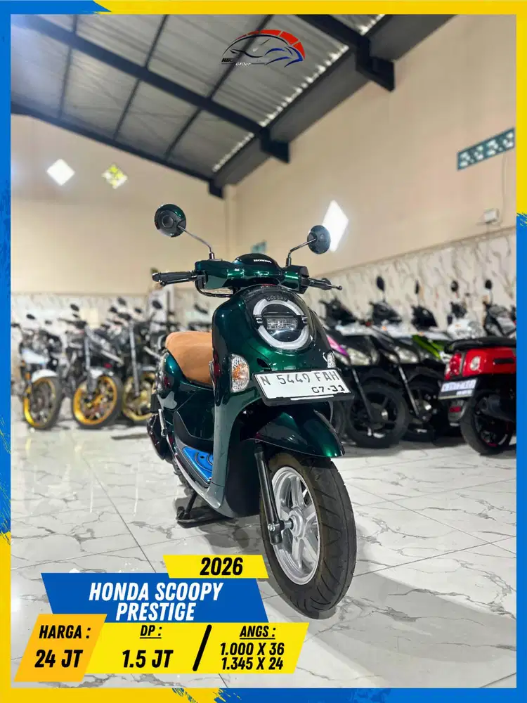 HONDA SCOOPY PRESTIGE 2026 ISTIMEWA POLL HIKMAH MOTOR KEPUH MALANG