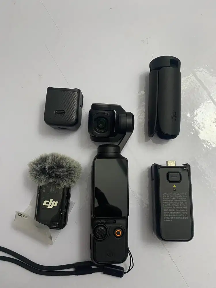 Dji osmo pocket 3 dan mic
