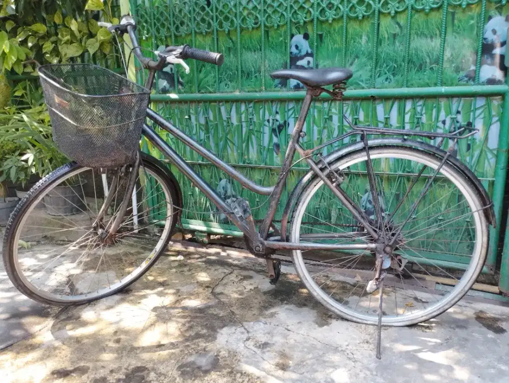 Sepeda ontel jadul