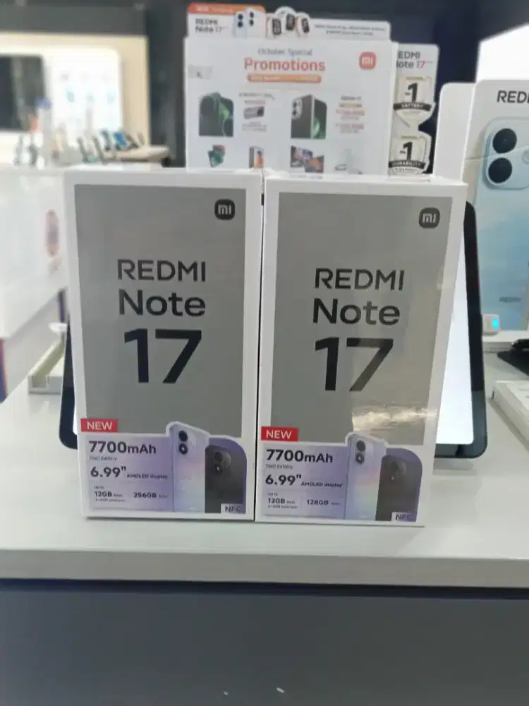 REDMI NOTE 17 4G - NEW 6/128, 6/256