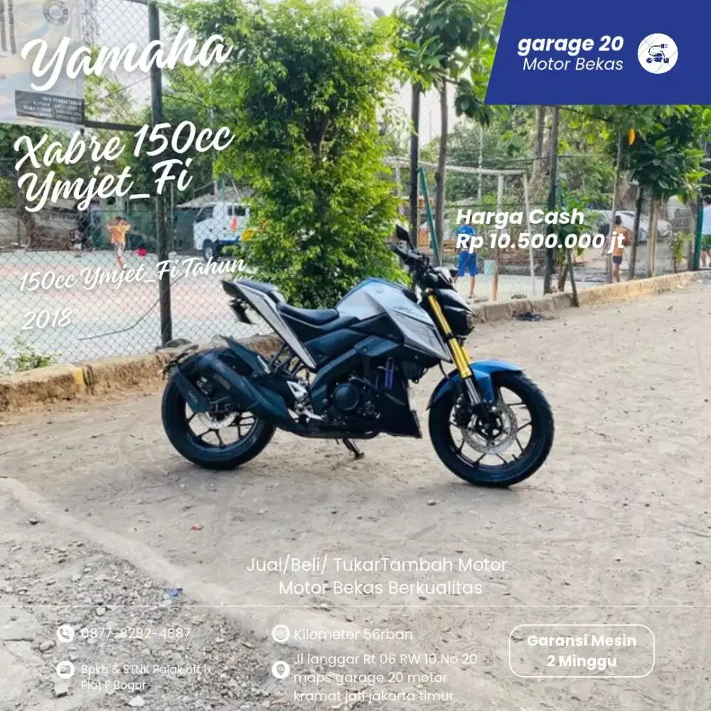 Yamaha Xabre 150cc Ymjet_Fi  Tahun 2018