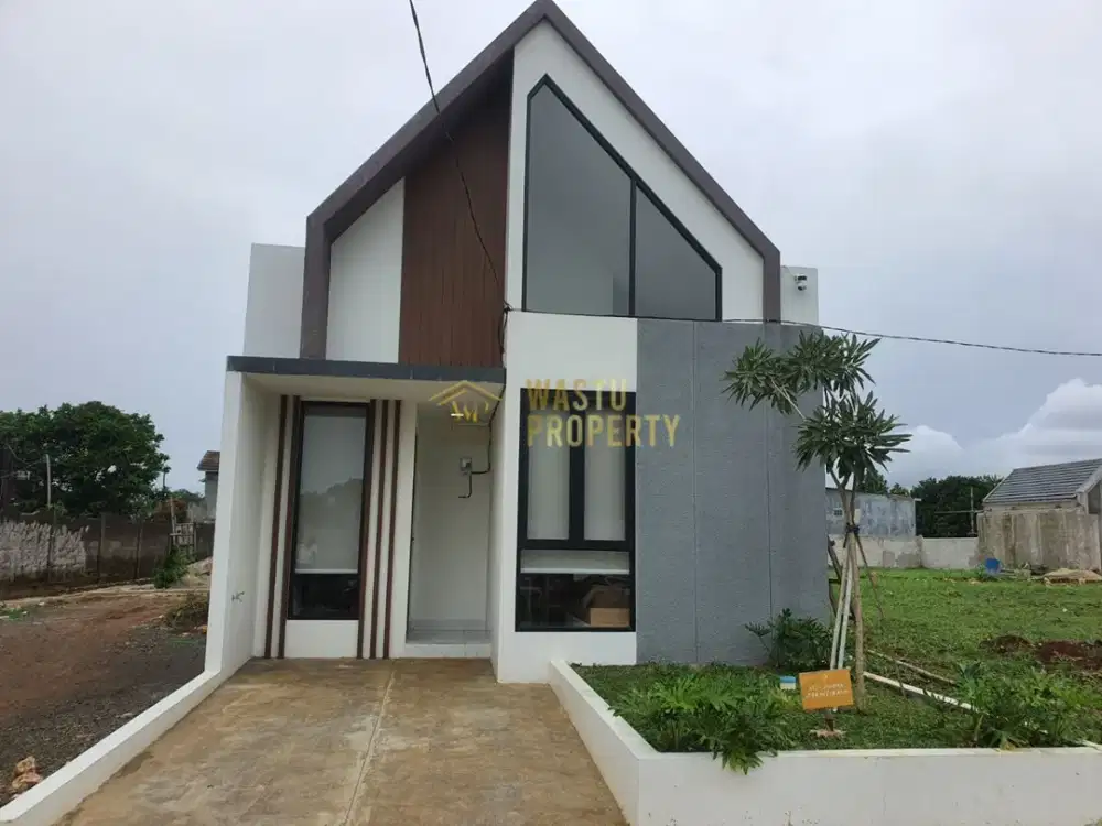 Rumah Murah Sukahati Cibinong, Desain Scandinavian Estetik