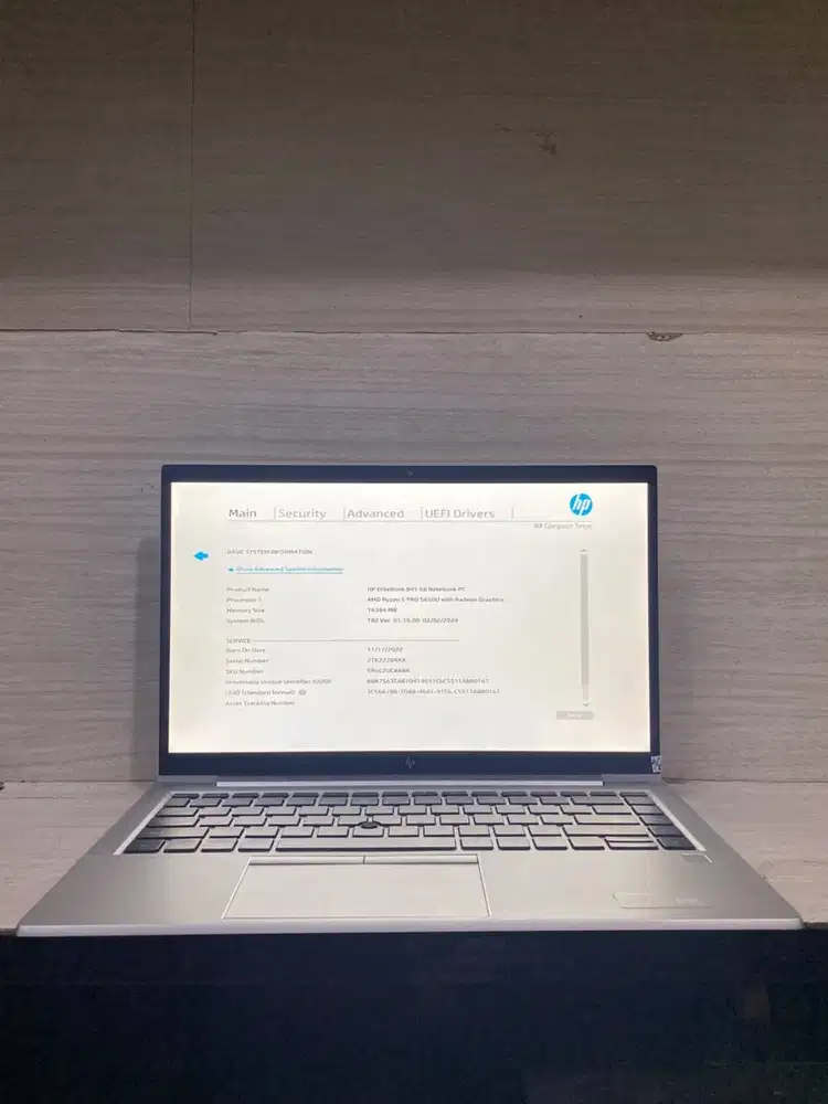 HP ELITEBOOK 845 G7 RYZEN 5 RAM 8GB SSD 256GB