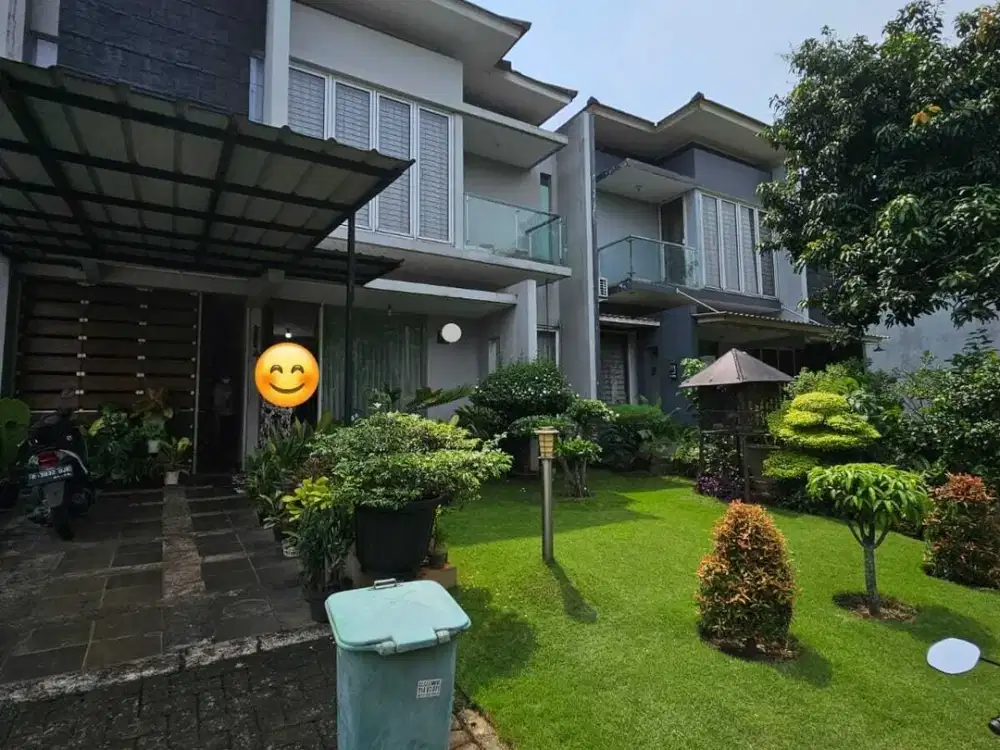 Rumah depan Taman dalam Cluster Fav di Citra Gran Cibubur