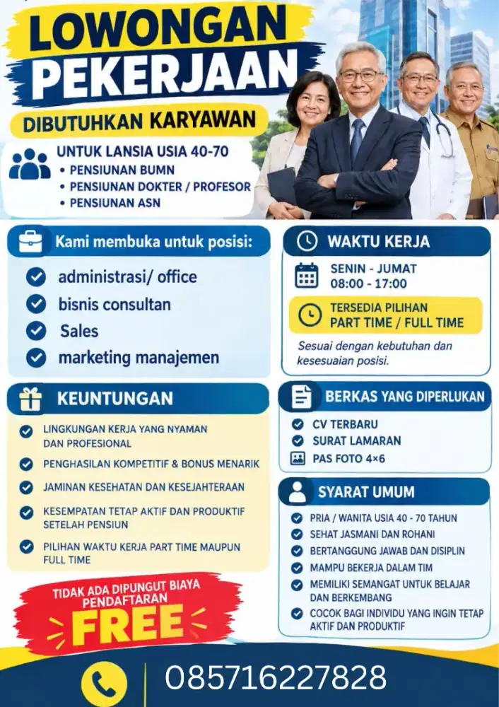 Lowongan kerja PT equityworld Futures