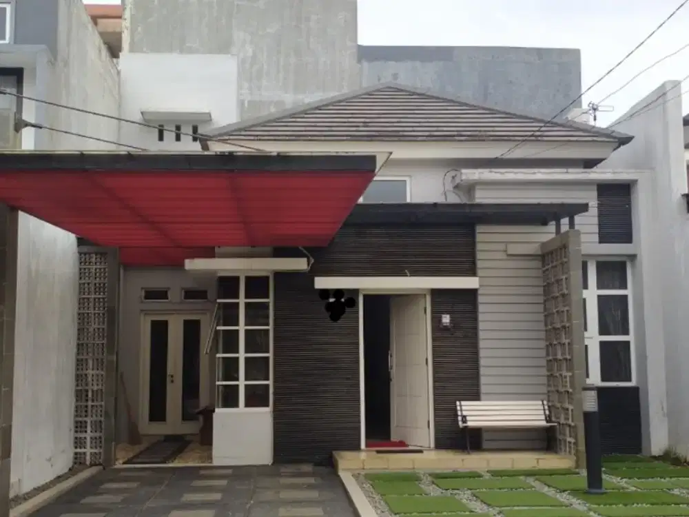 Rumah Siap Huni dalam Cluster  di Cibubur Country